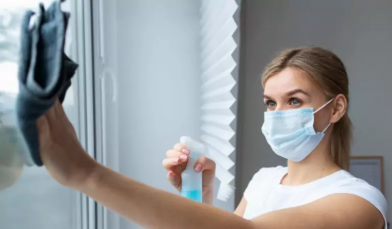 cleaning with cloudy ammonia