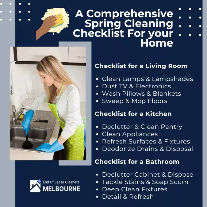 room by room cleaning guide