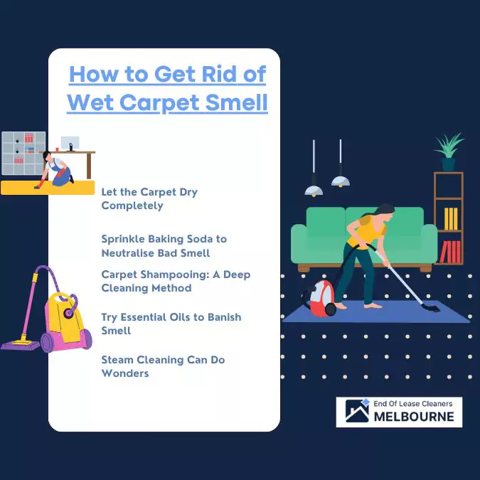 Tips To Get Rid of Wet Carpet Smell
