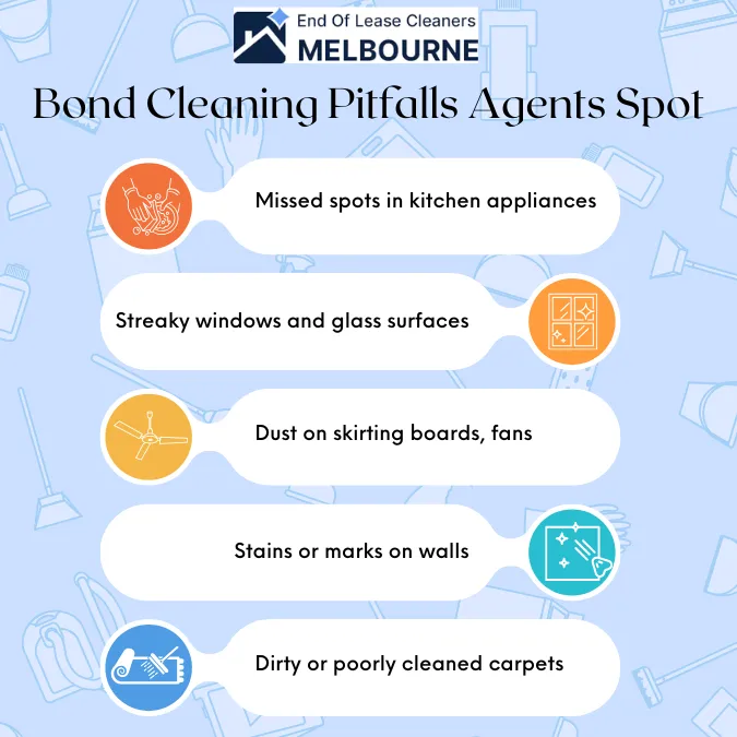 Bond Cleaning Pitfalls Agents Spot