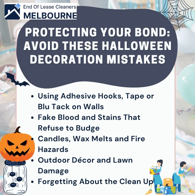 Infographic For Protecting Your Bond: Avoid These Halloween Decoration Mistakes