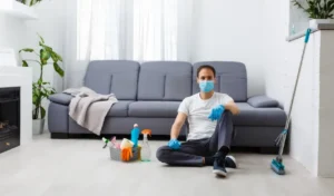 Cleaning and disinfection and cleaning home professional team